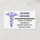 Search for disability business cards Medical