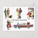 Search for class reunion invitation postcards Vintage