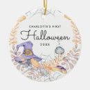 Search for babys first halloween ornaments Watercolor