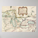 Search for vintage canada map posters America