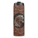 Search for western travel mugs Tooled leather