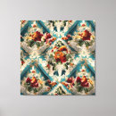 Search for damask canvas prints White