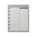 Recherche de course blocsnotes Gris