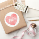 Recherche de super maman autocollants Coeur