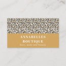 Search for leopard business cards Professional