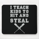 Search for childrens baseball mousepads Hit