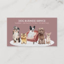 Recherche de groomer cartes visite Dog