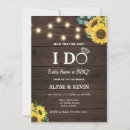 Search for fairy lights wedding invitations Sunflower