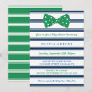 Search for navy blue stripes baby shower invitations Preppy