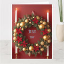 Search for gold candle christmas cards Traditional