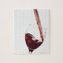 Recherche de vin rouge puzzles Boire