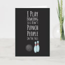 Search for funny bowling cards Sports