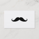 Search for mustache business cards Masculine
