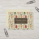 Recherche de mannequin vintage cartes visite Mode