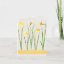 Search for daffodils thank you cards Watercolor