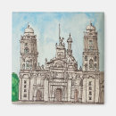 Search for mexico city magnets Watercolor