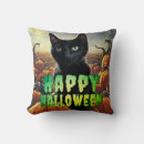 Search for halloween cat pillows Cute