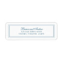 Search for ocean return address labels Blue