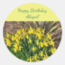 Search for yellow daffodil stickers Flowers