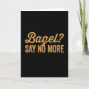 Search for bagel cards Pun