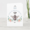 Search for bee mothers day cards Floral