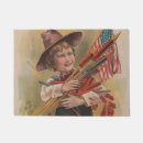 Search for patriotic american doormats Red white and blue