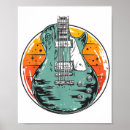 Search for retro guitar posters Music