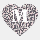 Search for leopard print monogram stickers Cute