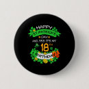 Search for st patricks day birthday buttons Saint
