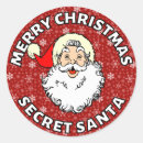 Search for secret santa stickers Xmas