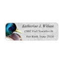 Search for duck hunting return address labels Mallard