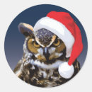 Recherche de oiseau de noël autocollants Xmas