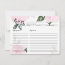 Search for pretty recipe cards Floral