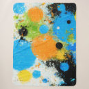 Search for colorful abstract blankets Vibrant