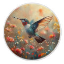 Search for hummingbird knobs and pulls Ruby throated hummingbird