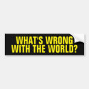 Search for wrong bumper stickers Peace