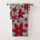 Search for grey and burgundy bath towels Flowers