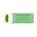 Search for pickle return address labels Cucumber