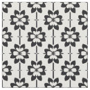 Search for black and white floral fabric Design