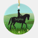 Search for horseback riding ornaments Equestrian