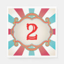 Recherche de carnaval serviettes Anniversaire du cirque