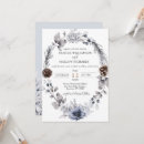 Search for pine cone wedding invitations Botanical