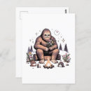 Search for bigfoot postcards Mythical