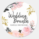 Search for brunch wedding stickers Elegant