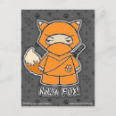 Recherche de de ninja cartes postales Mignon