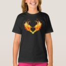 Search for angel wings tshirts Black
