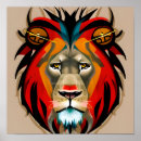 Recherche de lion abstrait art Moderne