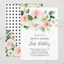 Search for black 1st birthday invitations Cute