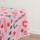 Search for elf christmas tablecloths Candy pattern