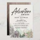 Recherche de adventure awaits baby shower garçon invitations Mother to be
